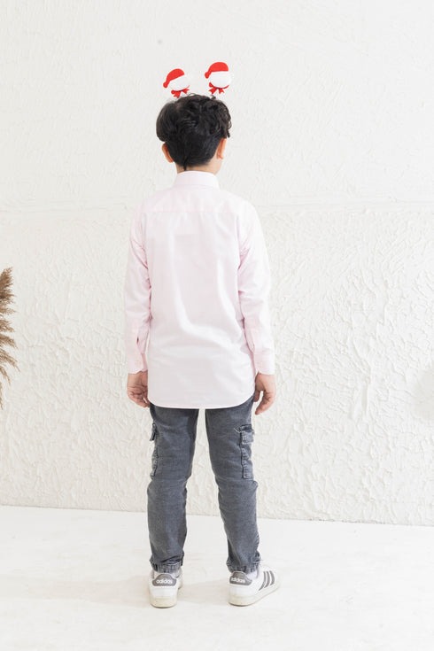 REINDEER HORN PINK SHIRT